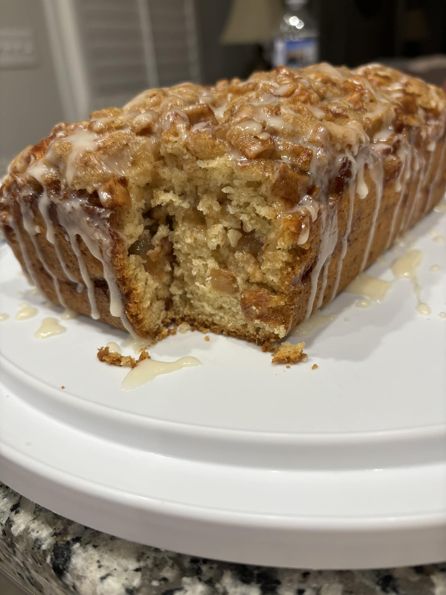 Sourdough Apple Fritter Bread.