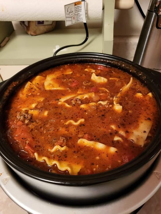 lasagna soup