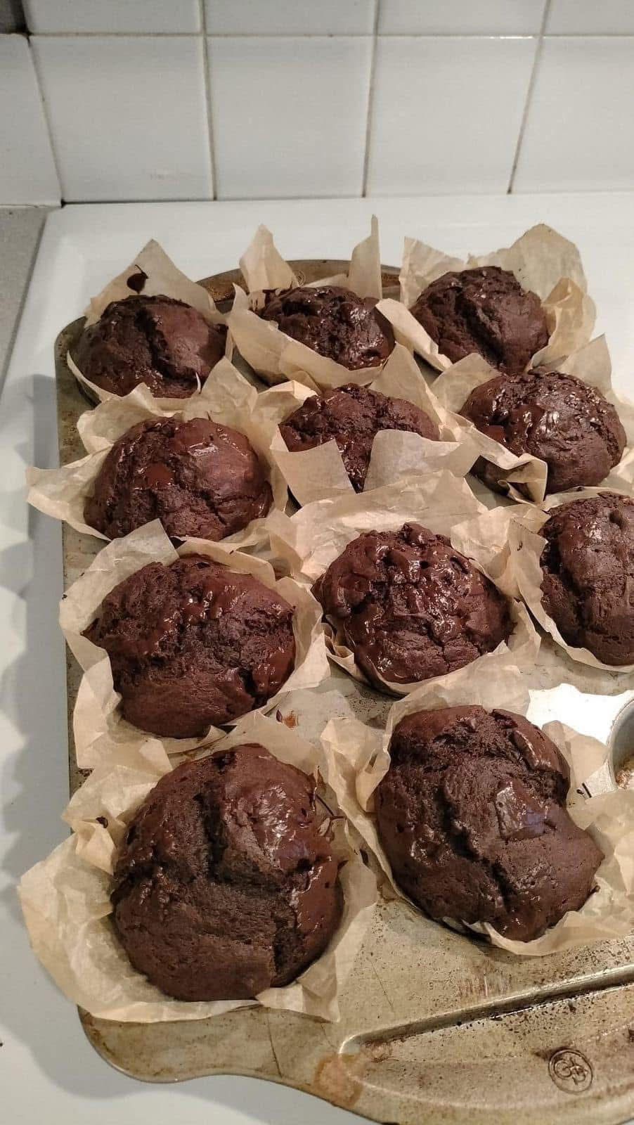 Double Chocolate Muffins