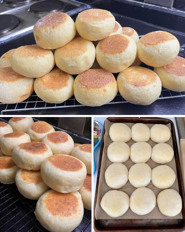 Sourdough English Muffins Recipe